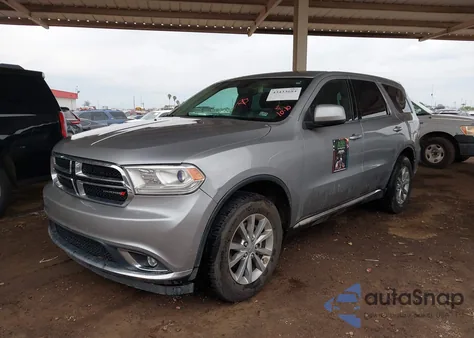 2018 Dodge Durango Sxt Awd from USA, damaged, VIN 1C4RDJAG8JC146269